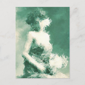 Viktorianische Malerkarte Postkarte