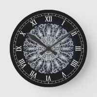 Viktorianische Medallion-Mauer-Uhr