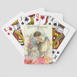 viktorianische Ostereier Spielkarten