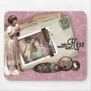 Viktorianische romantische Liebesbriefe Mousepad