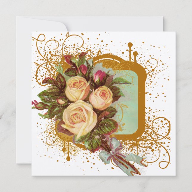 Viktorianische Rose (Vorderseite)