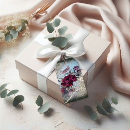 Viktorianische Rose Ephemera Geschenkanhänger