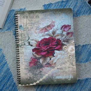 Viktorianische Rose Ephemera Planer
