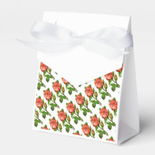 Viktorianische Rose Garden Tee Gastgeschenke Box Geschenkschachtel