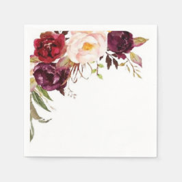Viktorianische Rose Garten Elegante Papa Napkin Serviette