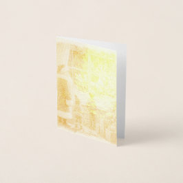 Viktorianische rustikale Weihnachtskarte Folienkarte