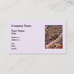 Viktorianische Schleife Visitenkarte