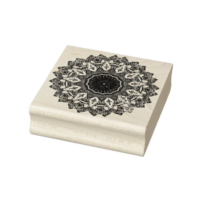 Viktorianische Schneeflocke # 4 Gummistempel (Stempel)