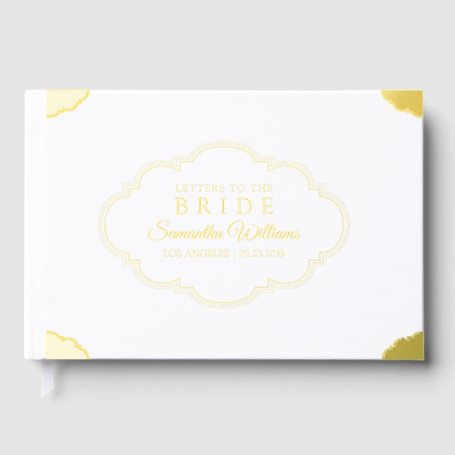 Viktorianische Schreiben an den Rokoko Gästebuch (Vorderseite)