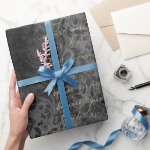 Viktorianische Schrift & Ornamentik Geschenkpapier