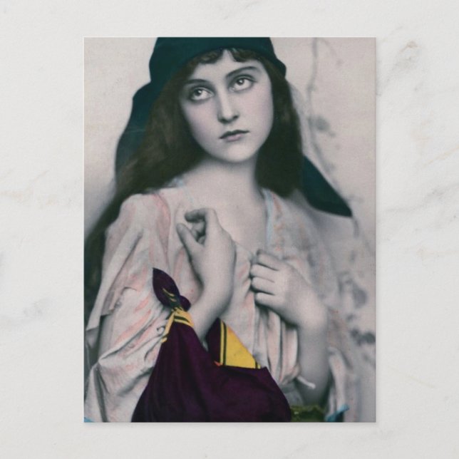 Viktorianische Sinti und Roma-Postkarte Postkarte (Vorderseite)