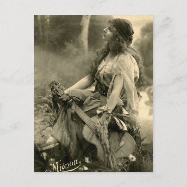 Viktorianische Sinti und Roma-Postkarte Postkarte (Vorderseite)