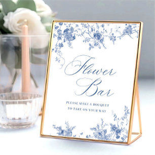 Viktorianische Staubblaue Französische Garten-Hoch Poster