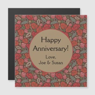 Viktorianische Steampunk Alte Lock-Taste rote Pflö Magnetkarte