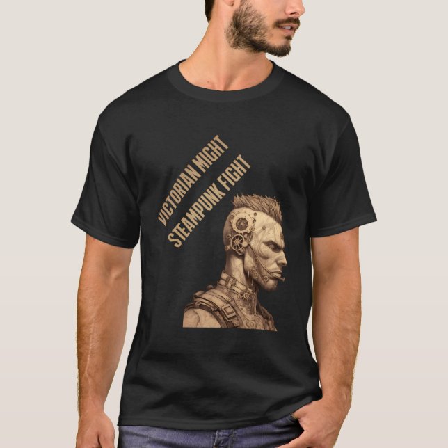 Viktorianische Steampunk-Sentinel-Geber T-Shirt (Vorderseite)