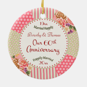 Viktorianische Steppdecken-60. Keramikornament