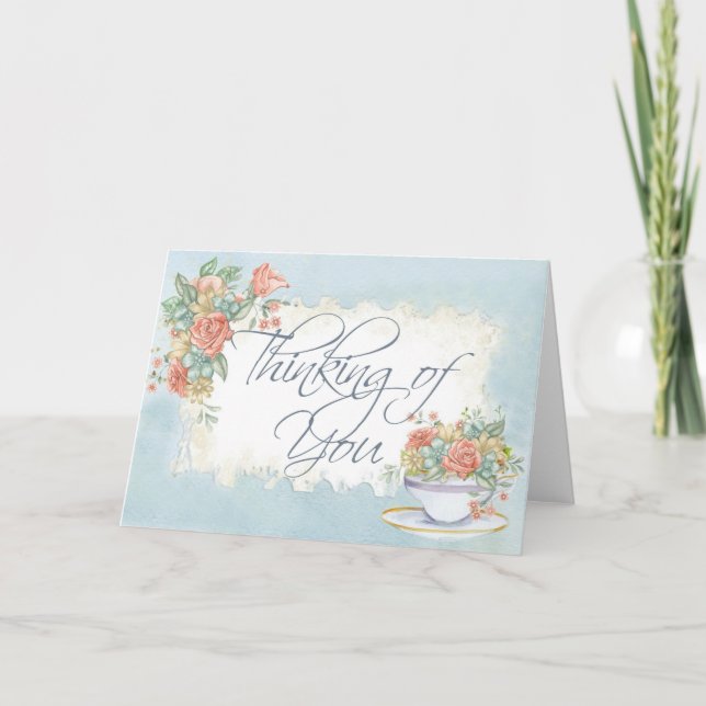 Viktorianische Stildenken Karte (Vorderseite)