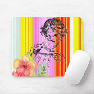 Viktorianische Stripe Mouse Pad! Mousepad
