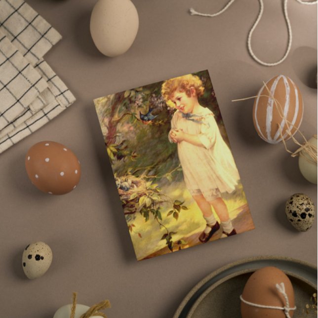 Viktorianische Süsse mit Vogelkarten Magnetkarte (Von Creator hochgeladen)