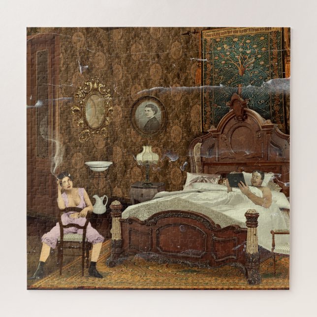 Viktorianische Tablette Puzzle (Horizontal)