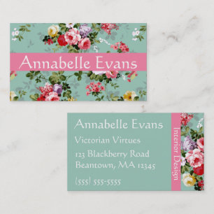 Viktorianische Tugenden Visitenkarte