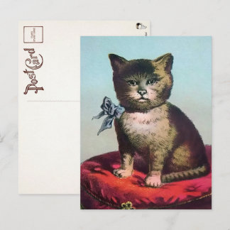 Viktorianische ungerade Postkarte