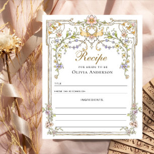 Viktorianische verzierte elegante Blumen Hochzeits