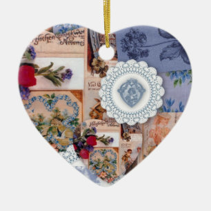 Viktorianische Verzierung Keramik Ornament