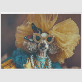 Viktorianische Vintage Royal Cat Decoupage Seidenpapier