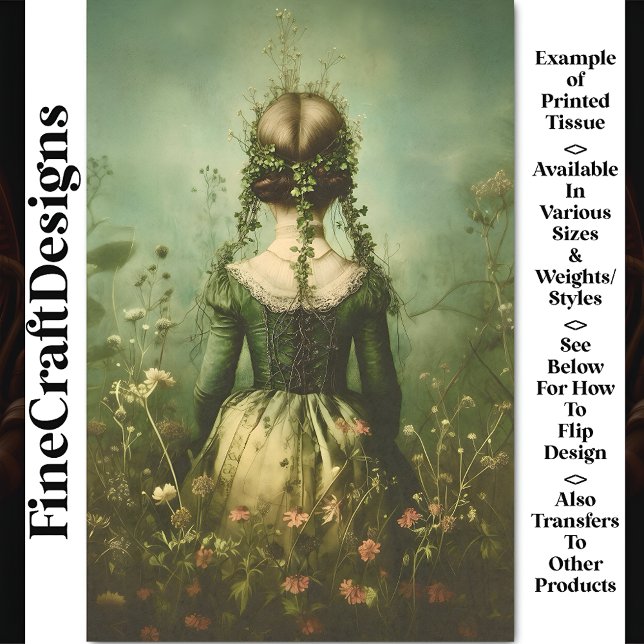 Viktorianische weibliche Person von hinten, Feld B Seidenpapier (Von Creator hochgeladen)