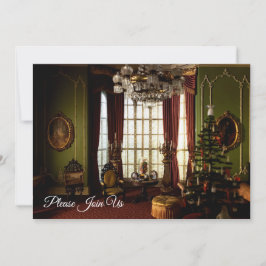 Viktorianische Weihnachten - Einladung "Join Us"