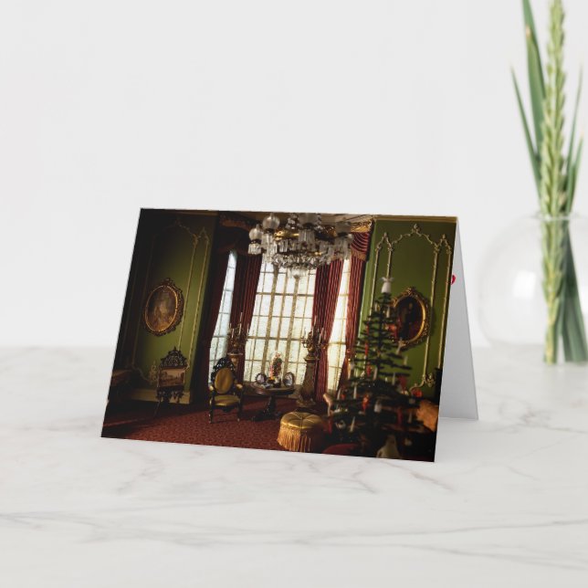 Viktorianische Weihnachten Karte (Vorderseite)