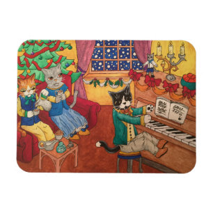 Viktorianische Weihnachten Magnet