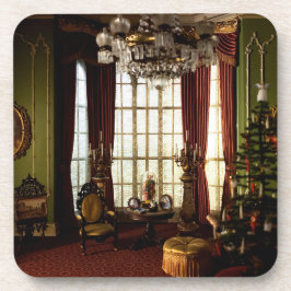 Viktorianische Weihnachten - Untersetzer aus Kunst