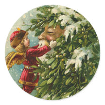 Viktorianische Weihnachtskleber