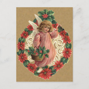 Viktorianische Weihnachtspostkarte Feiertagspostkarte