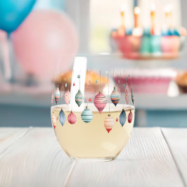 Viktorianische Weihnachtsschmuck Weinglas Ohne Stiel