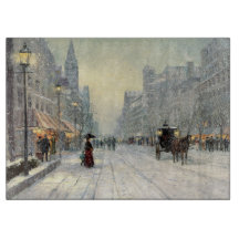 Viktorianische Weihnachtsstraße