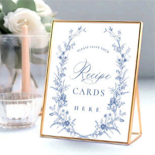 Viktorianische Weinkarte Poster