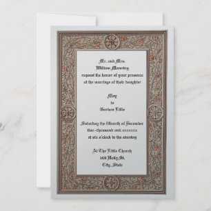 Viktorianische Zeitschrift & Berries von Anton Sed Einladung