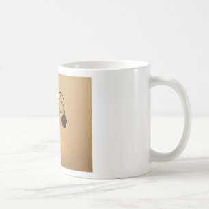 Viktorianischer Charme: Vintage Lampenposten Kaffeetasse