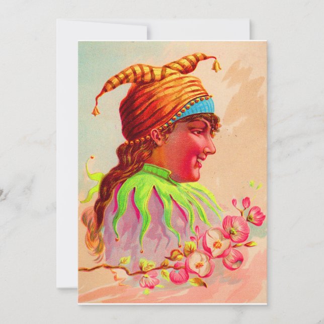 Viktorianischer Damenjesterprint (Vorderseite)