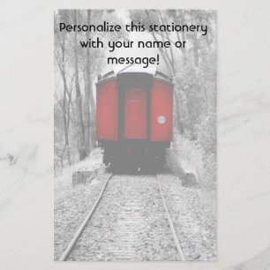 Viktorianischer Dampfzug von Red Caboose Briefpapier