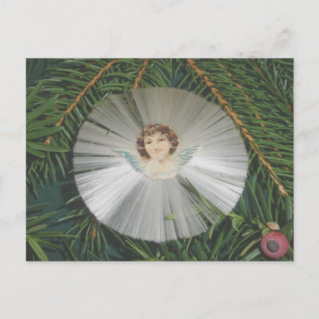 Viktorianischer Die Engel Ornament Postkarte (Vorderseite)