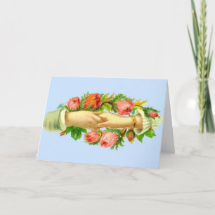 Viktorianischer Druck Karte