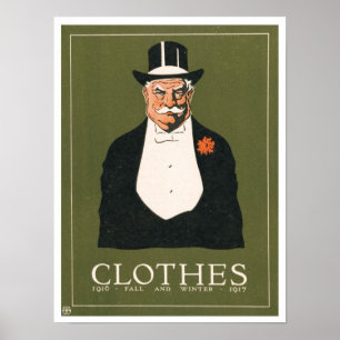 Viktorianischer Fall/Winter 1916/1917 Kunstdrucker Poster
