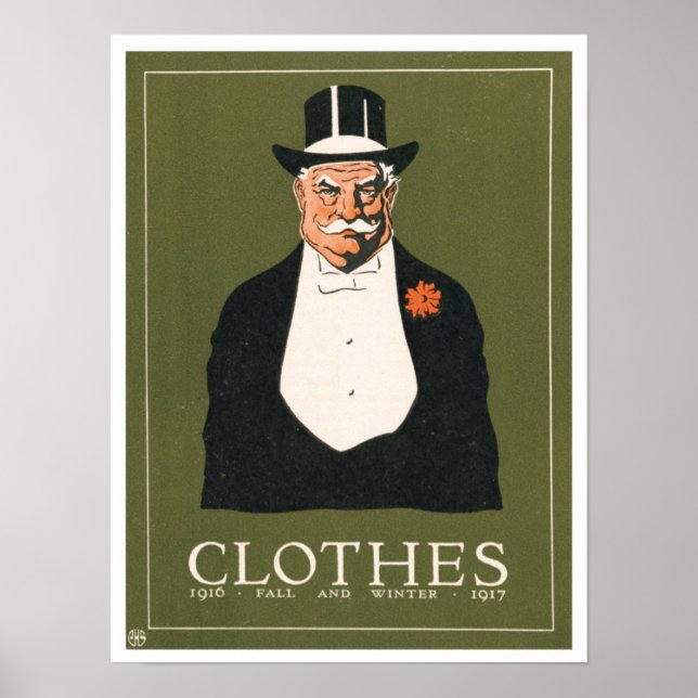 Viktorianischer Fall/Winter 1916/1917 Kunstdrucker Poster (Vorne)