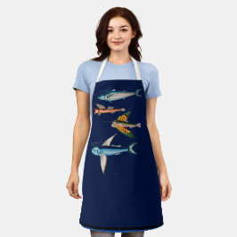 Viktorianischer Fisch Schürze