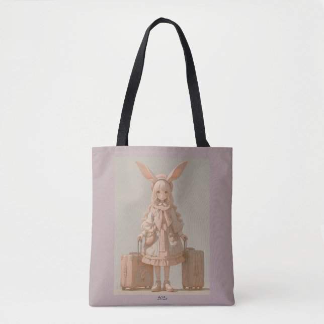Viktorianischer Frühling, Rabbit Girl, (Vorderseite)