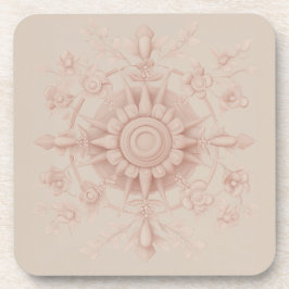 Viktorianischer Frühling, sanft grün Getränkeuntersetzer